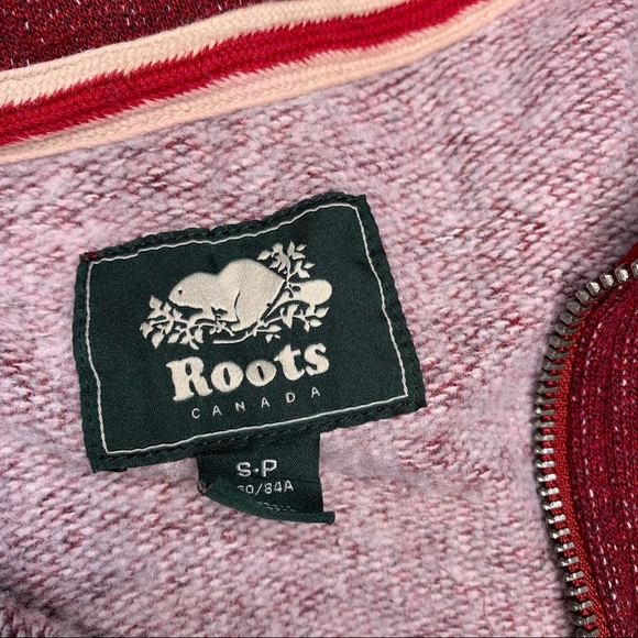Roots Ultra Soft Fleece Quarter Zip Polo | Size S - Picture 3 of 8